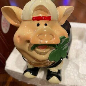 Run Pig Run - Boston Sports Piggy Bank "Red Sox" "Celtics" "Boston Marathon"